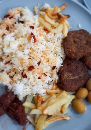 عکسی از دستور کتلت لوبیا 😻🌼