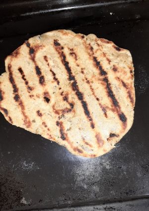 Una foto de Churrasca con orégano y merkén al sartén