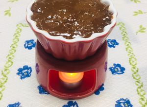 Una foto de Fondue de Chocolate!