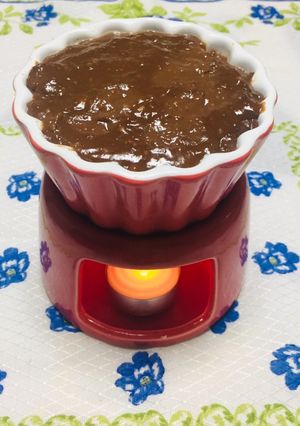 Una foto de Fondue de Chocolate!