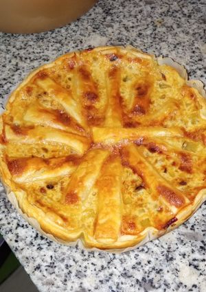 Una foto de Quiche de verduras en olla gm g