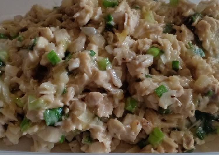 Langkah Mudah untuk Menyiapkan Tumis ayam mayonaise untuk filling sandwich Anti Gagal