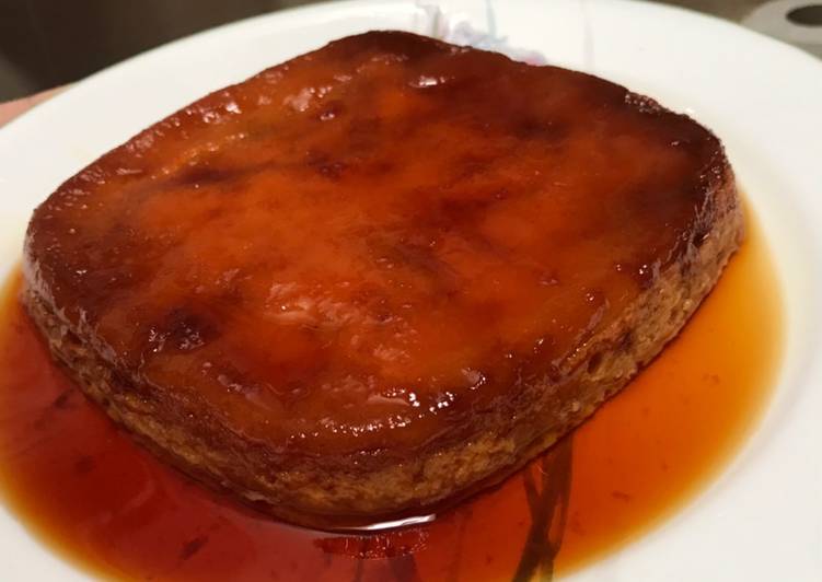 Simple Way to Prepare Homemade Caramel Pudding