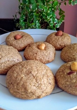 Foto de Cookies de avelãs e amêndoas sem glúten e sem lactose
