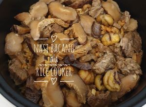 Foto resep Nasi Bakcang Rice Cooker