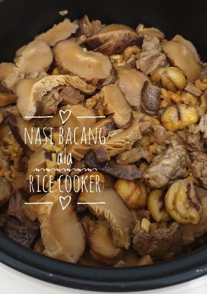 Foto resep Nasi Bakcang Rice Cooker