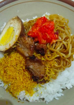 Foto resep Nasi Campur Jawa Timur