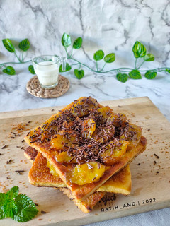 Foto resep French Toast Banana Caramel