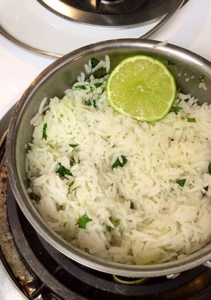 A picture of 🍚🍋‍🟩 Cilantro Lime Rice 🍋‍🟩🍚.