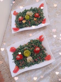 صورة لوصفة تبولة سورية