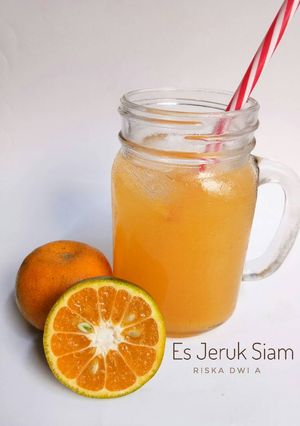Foto resep Es Jeruk Siam