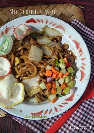 Foto resep Mie Goreng Simpel