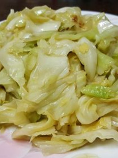 A picture of Stir-Fried Cabbage with Fish Sauce: A Simple Yet Delicious Dish 😋.