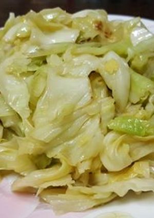 A picture of Stir-Fried Cabbage with Fish Sauce: A Simple Yet Delicious Dish 😋.