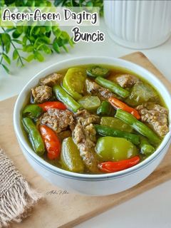 Foto resep Asem-Asem Daging Buncis