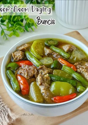 Foto resep Asem-Asem Daging Buncis