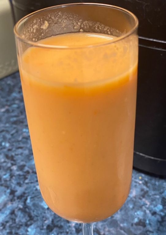 Una foto de Gazpacho reposado