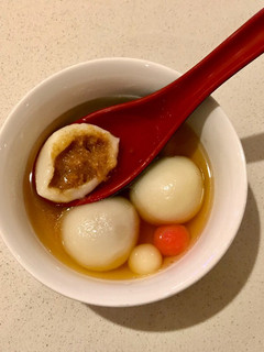 簡單的花生湯圓 的食譜成品照片