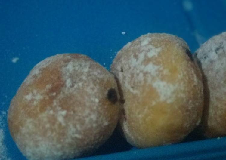 Bomboloni (Donut Italia) Empuk No Mixer Anti Gagal