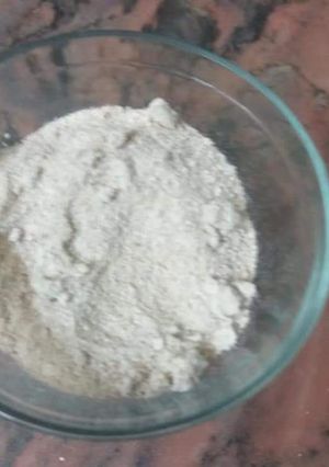 A picture of Homemade Amchur powder.