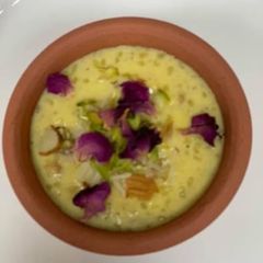 Brown Ground Rice 🌾 Phirni With Jaggery { Healthy } A picture of Brown Ground Rice 🌾 Phirni With Jaggery { Healthy }.