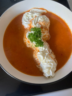 A picture of Simple tomato soup.