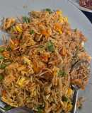 Easy egg fried rice