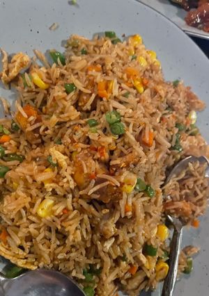 A picture of Easy egg fried rice.