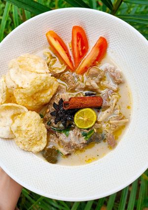 Foto resep Soto Betawi Kuah Susu Santan