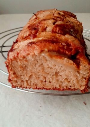 Una foto de Budín de manzana (súper fácil y económico)