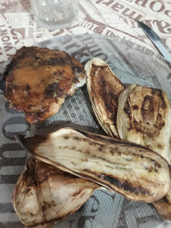 Una foto de Berenjenas al horno