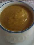 Sopa crema de verduras con pollo