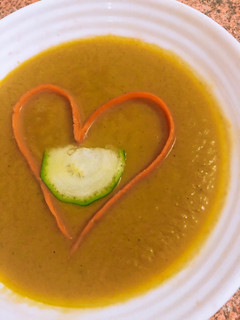 Una foto de Crema de verduras 🥕🥒🥬