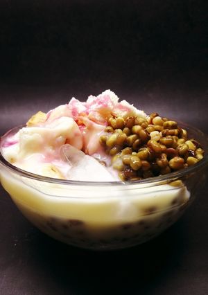 Foto resep Es Kacang Ijo Milky Pandan Vanilla