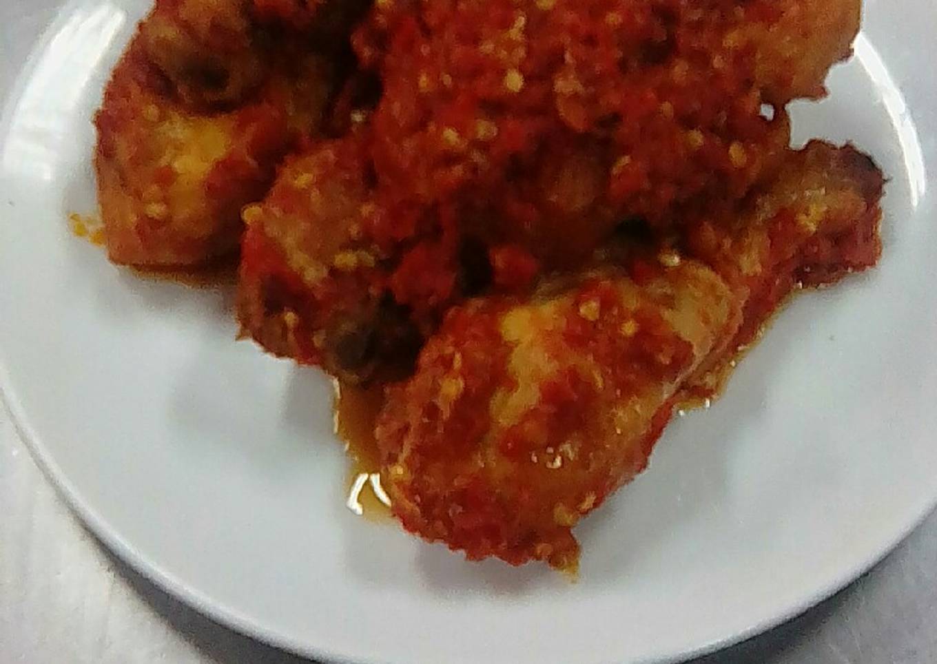 Ayam bumbu balado