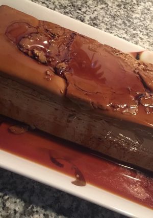 Una foto de Flan de Café