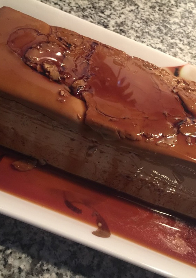 Una foto de Flan de Café