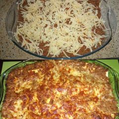 A picture of Lasagna.
