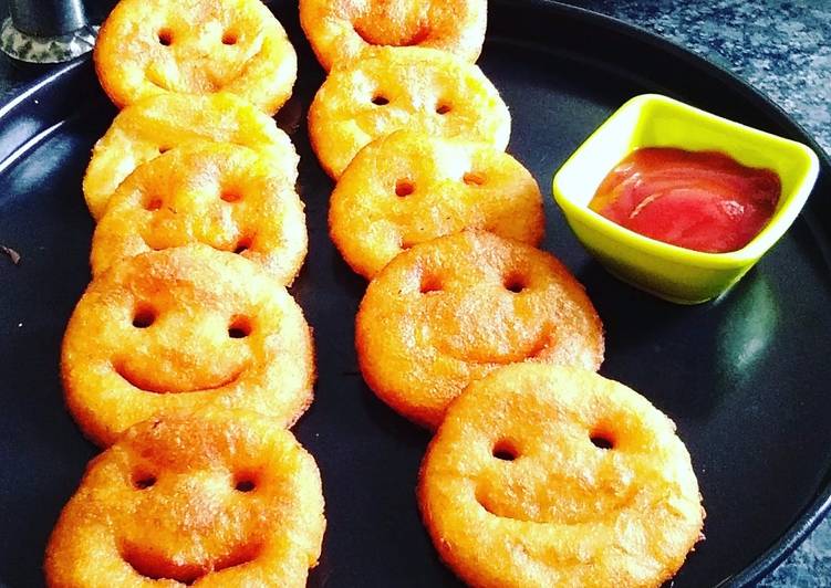 Easiest Way to Make Perfect Potato smiley