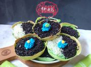 Gambar tepung terigu protein rendah terang bulan