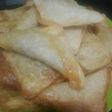 Pangsit goreng bumbu gulai