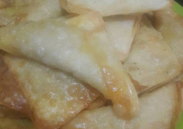 Resep Pangsit goreng bumbu gulai, Bikin Ngiler