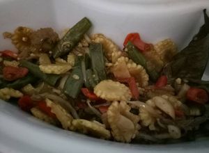 Foto resep Tumis utren, kacang panjang dan toge