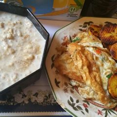 A picture of Preggy b/fast.