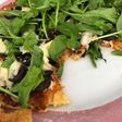 Pizza veggie de harina de arroz