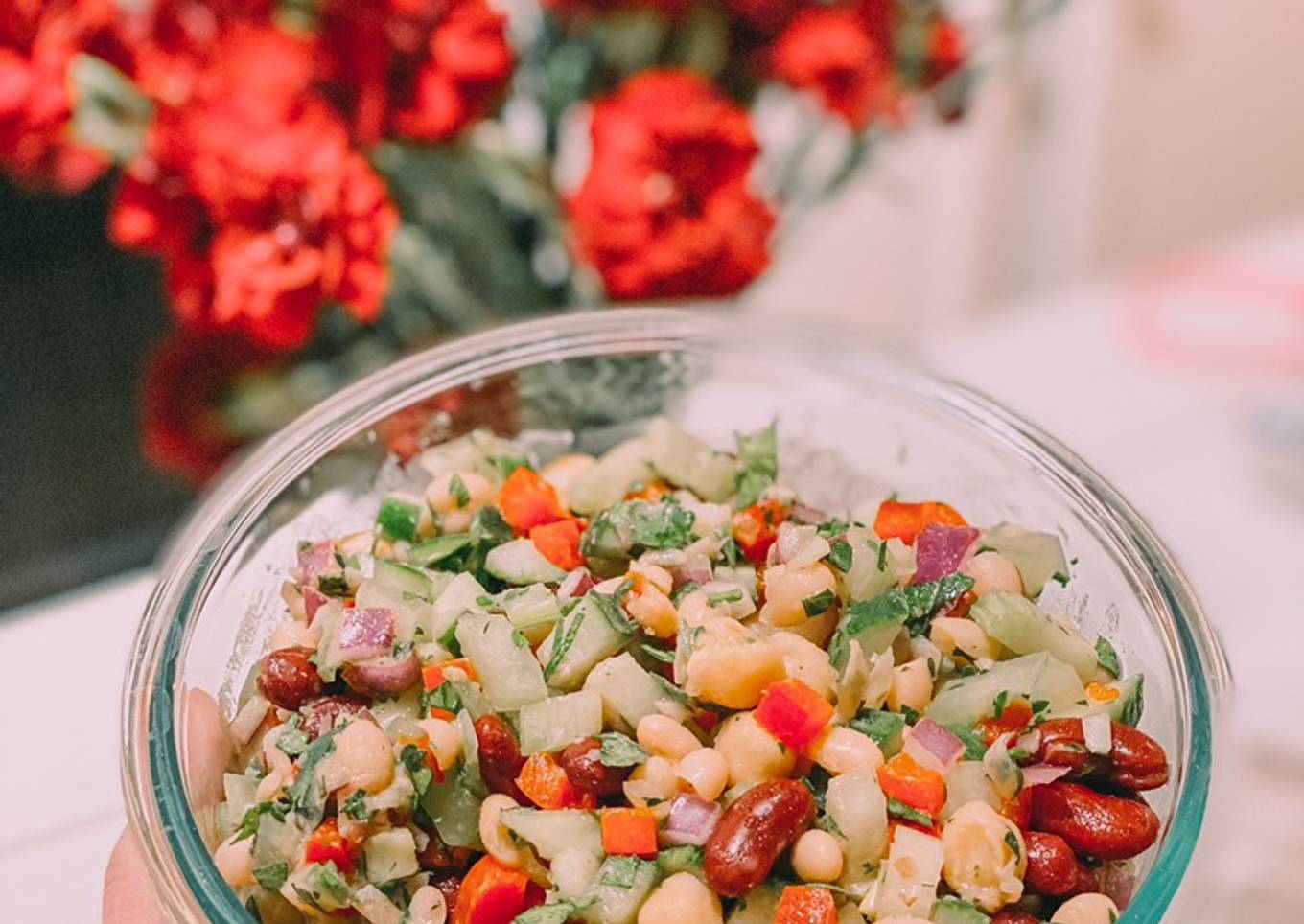 Healthy Summer 3 Bean Salad