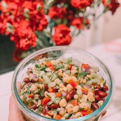 A picture of Healthy Summer 3 Bean Salad.