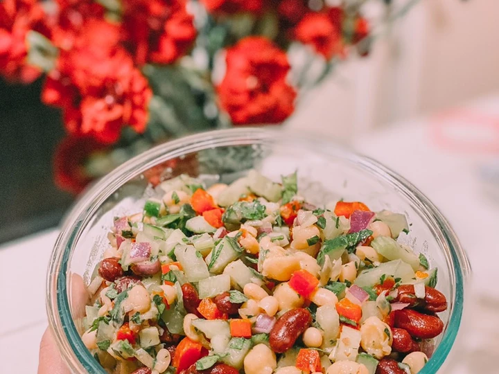 Easy Way Make Healthy Summer 3 Bean Salad the Delicious Perfect