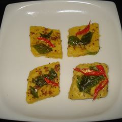 A picture of Besan ki katli.