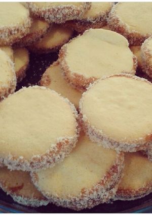 Una foto de Alfajores de maicena